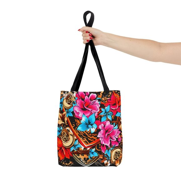 Floral Tote Bag | Aesthetic | Designer Fall Tote Bag, Women's Fall Tote bag - Picture 3 of 10